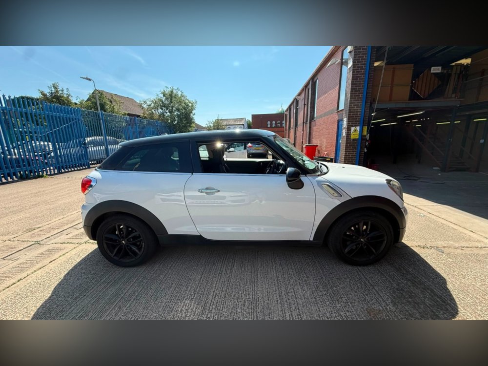 White 2013 Mini Paceman 1.6 Cooper D SUV 3dr Diesel Manual Euro 5 s/s 112 ps in LEICESTER