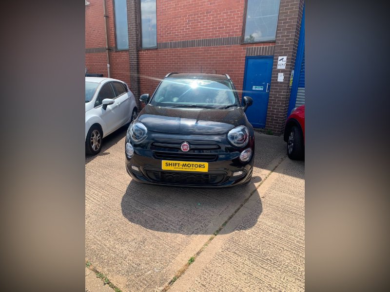 Black 2017 Fiat 500X 1.4 MultiAir S-Design SUV 5dr Petrol Manual Euro 6 s/s 140 ps in LEICESTER
