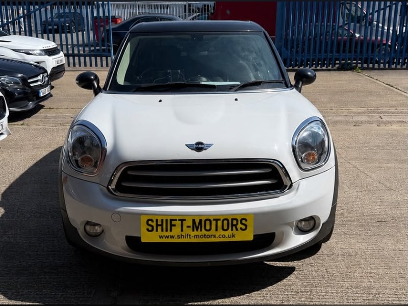 White Mini Paceman 1.6 Cooper D SUV 3dr Diesel Manual Euro 5 s/s 112 ps